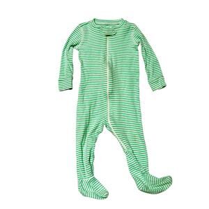 Primary Organic Cotton Footie Sleeper PJs Size 6-9m